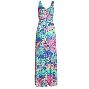 Lilly Pulitzer Sloane V-Neck Maxi Dress